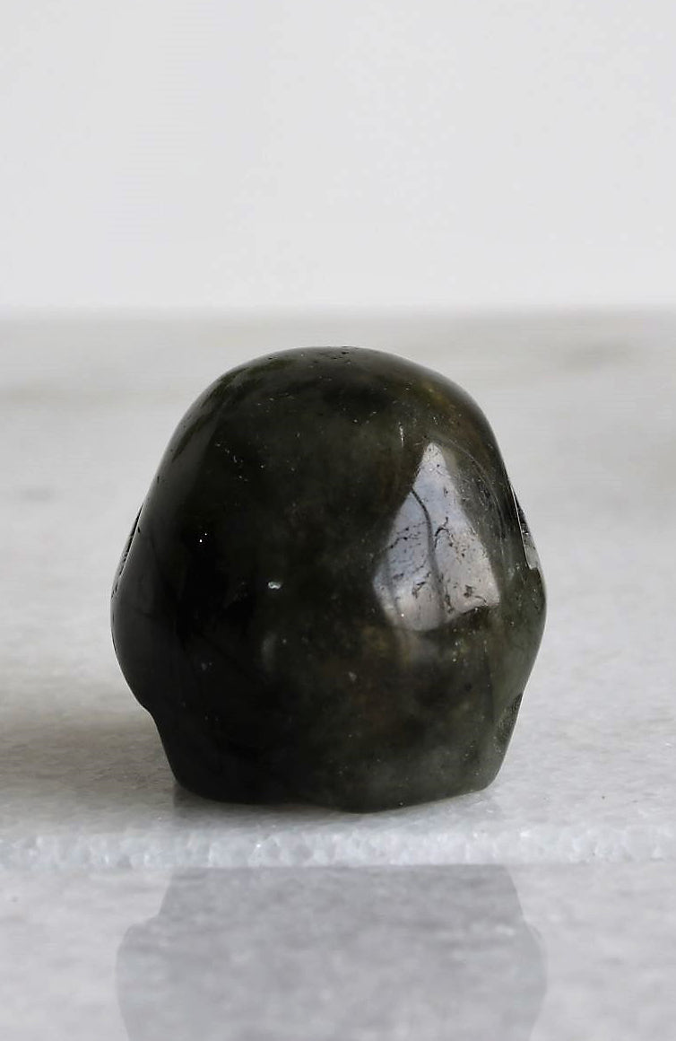 Labradorite Skull AA 40mm